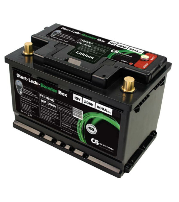 Starterbatterie mit Lithium-Ladebooster-Box